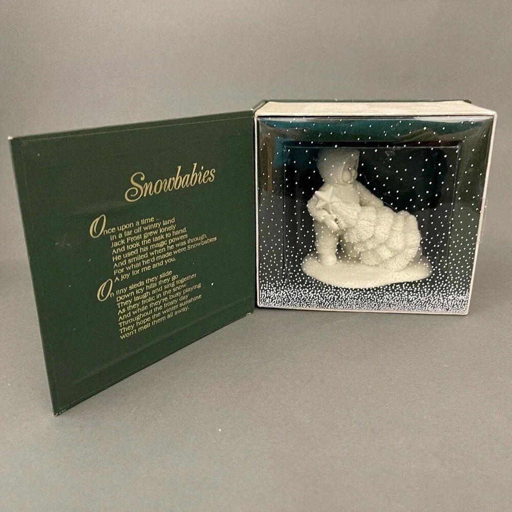 Dept. 56‎ Winter Tales of the Snowbabies I'll Put up the Tree with Original Box